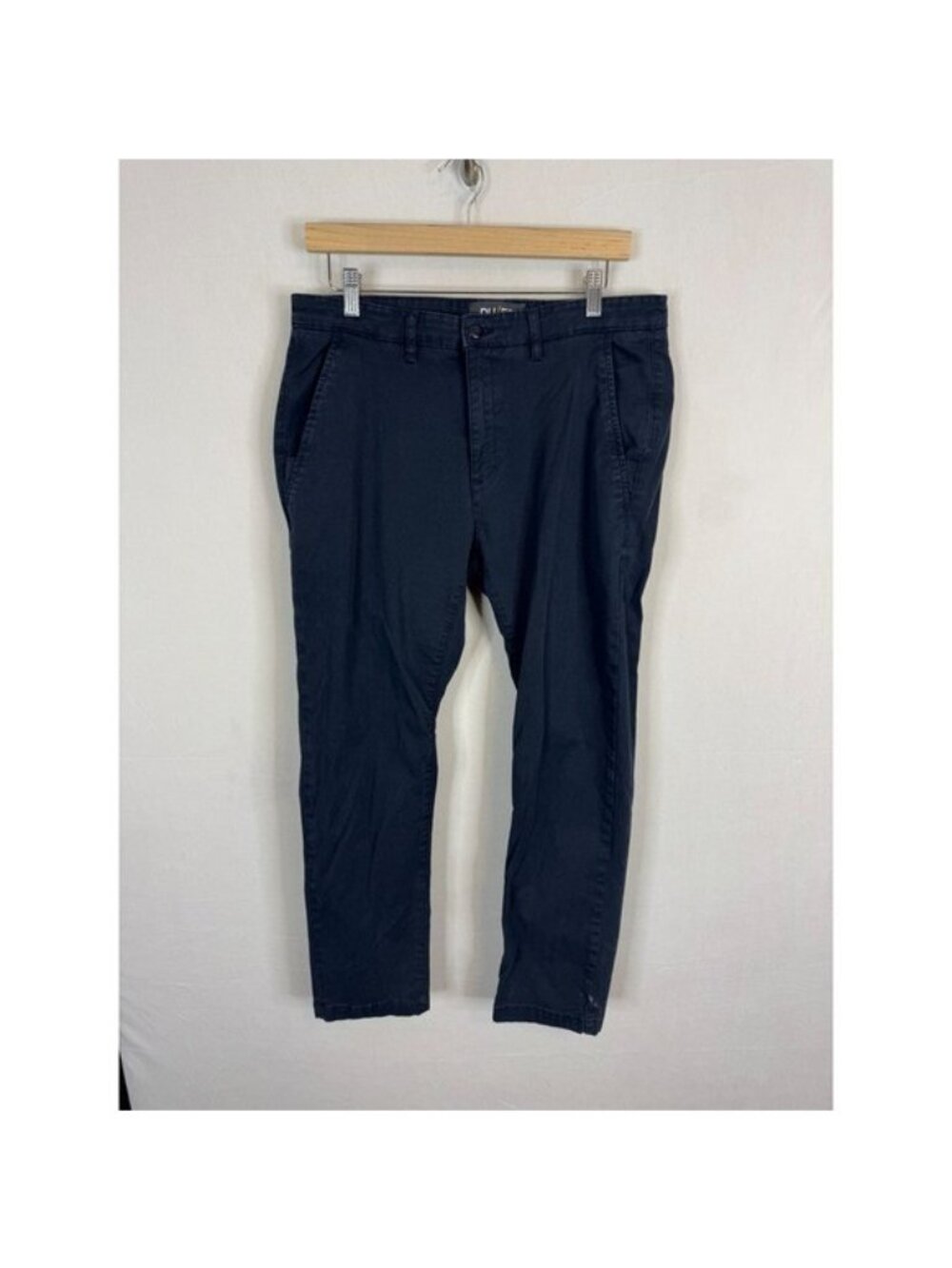 DU/ER DUER Live Lite Slim Fit Chino Pants Navy Blue Performance Trousers 33x32